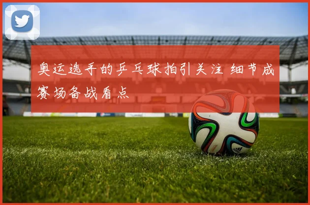 奥运选手的乒乓球拍引关注 细节成赛场备战看点